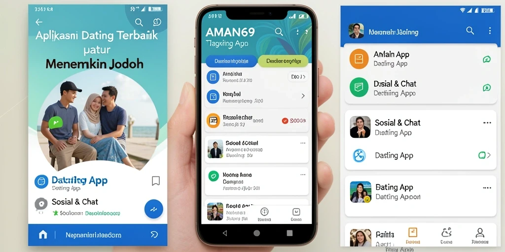 Tampilan antarmuka AMAN69 yang menarik dan ramah pengguna.